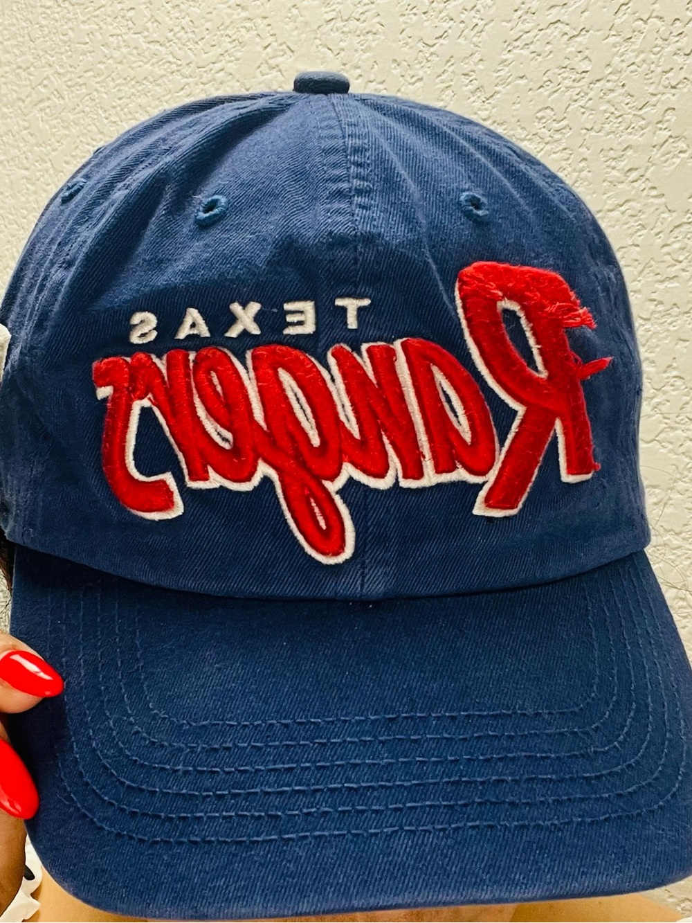 ’47 Brand Texas Rangers Blue Adjustable Baseball Cap One Size